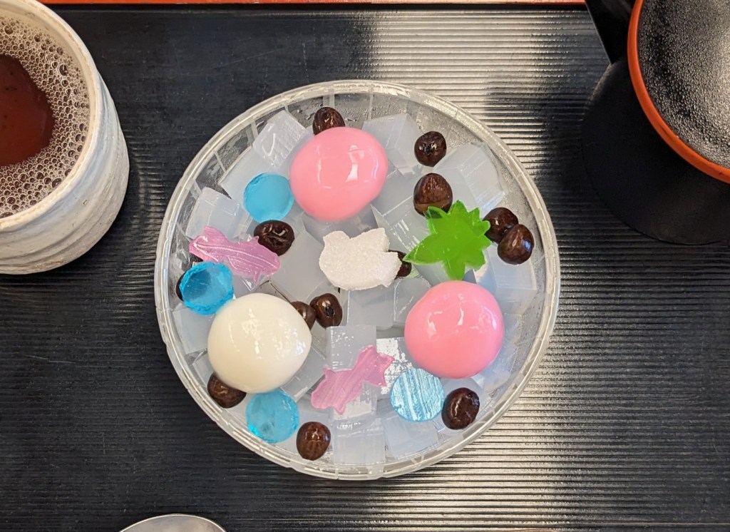 鎌倉【豊島屋菓寮　八十小路】豆かん