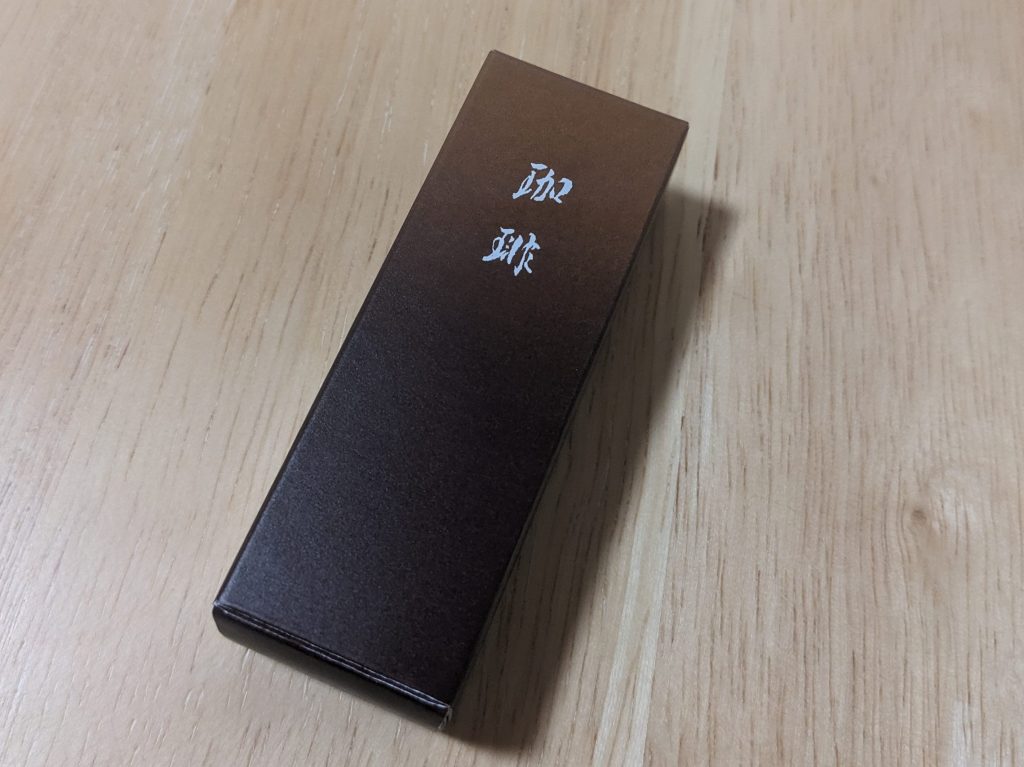 【とらや】珈琲羊羹