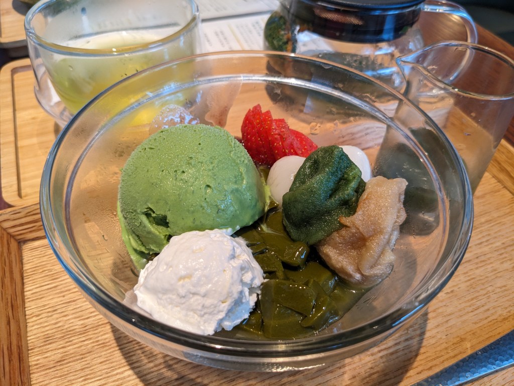 渋谷【京都宇治 藤井茗縁】冷やしぜんざい